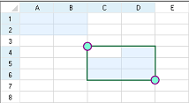 Selecting Multiple Spreadsheet Cells