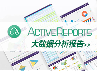 ActiveReports 应用实例 - 大数据分析报告