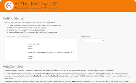 ASP.NET MVC Input 101